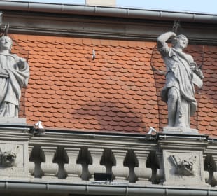 Die einstige Erfurter Waage, seit 1886 Museum