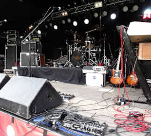 Bühnenimpressionen auf der Zissel