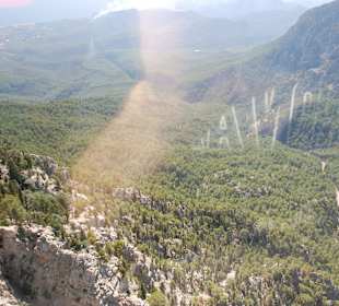 Widok z kolejki linowej