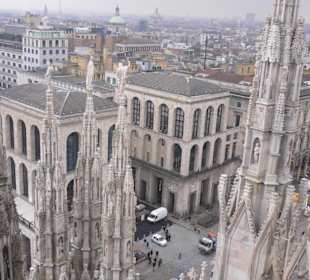 Blick vom Dach des nahegelegenen Dom