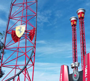 Ferrari Land in Salou