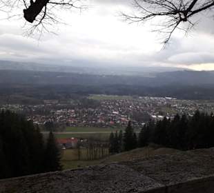 Blick vom Hohen Peissenberg auf Hohenpeißenberg