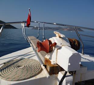 Tauchboot Abyss - Ankerwinde