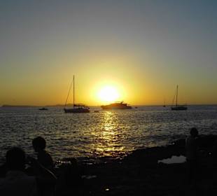 Sonnenuntergang am Café del Mar