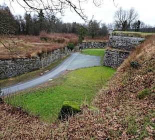 Erdbastionen der Festung Rosenberg