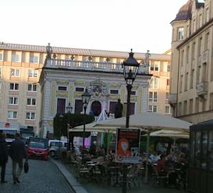 Blick zur alten Handelsbörse