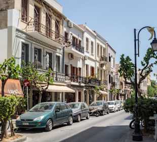 Eine der Seitenstrassen