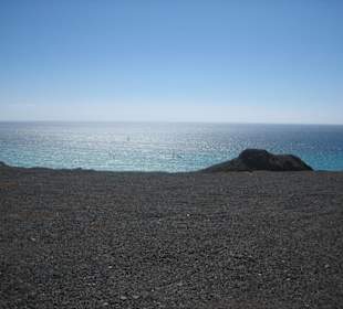 Auf dem Weg zum Strand