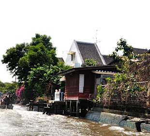 Mit dem Longtailboot in den Khlongs