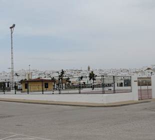 Am Ende des Strandes - Blick auf Conil