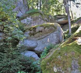 Rundgang durch das Felsenlabyrinth Luisenburg