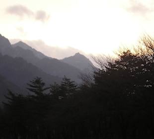 Seoraksan Nationalpark am Abend