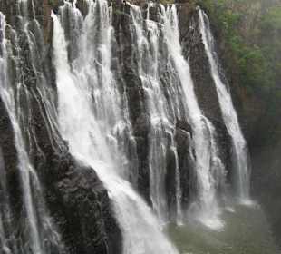 .. der östliche Wasserfall der Victoria Falls