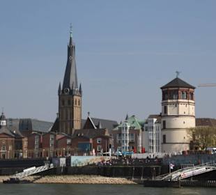 Ansicht vom Rheinturm