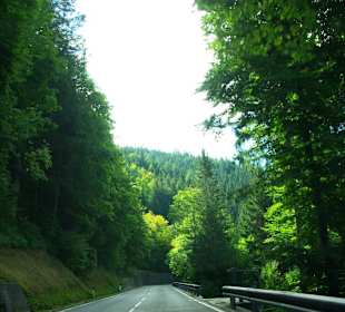 Auffahrt erster Bereich vom Plöcken
