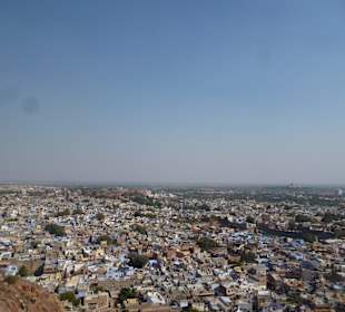 Widok na niebieski Jodhpur