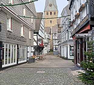 Hattinger Altstadt im November Ruhr Inn Hotel & Hostel