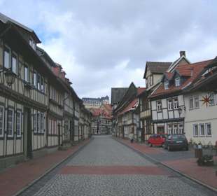 Blick zum Stolberger Schloss