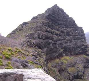 Blick nach links oben