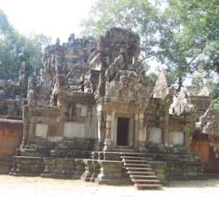 Hauptteil der Tempelruine