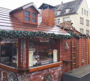 Auf dem Schweinfurter Weihnachtsmarkt