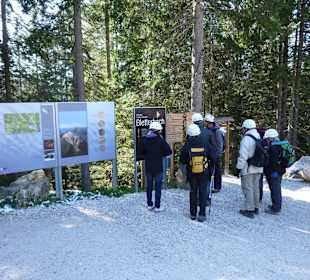 Der Eingang zur Bletterbach-Schlucht