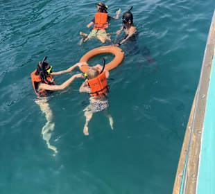 Angel-und Schnorchelausflug