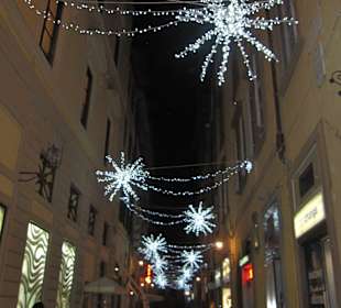 Bunte Lichter im Advent