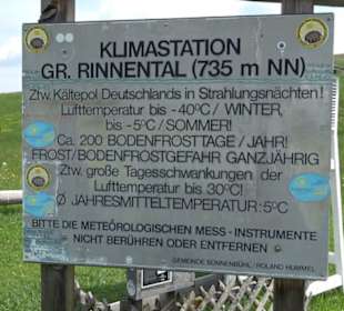 Wetterstation Großes Rinnental