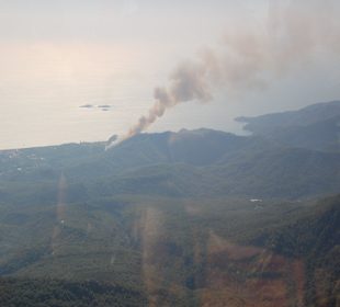 Widok z kolejki linowej