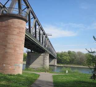 Promenade am Rhein in Germersheim