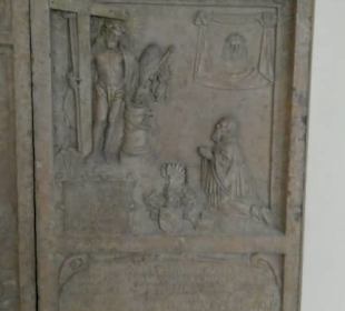 Im Kreuzgang der Stiftskirche in Berchtesgaden