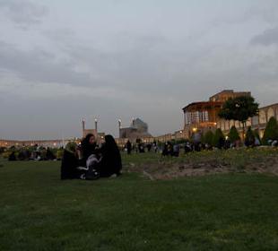 Widok na Ali Qapu palace