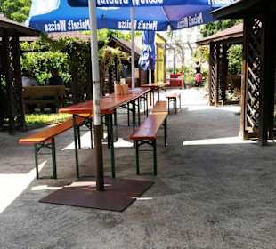 Biergartenbereich