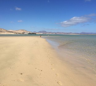 Spacer plażą Costa Calma