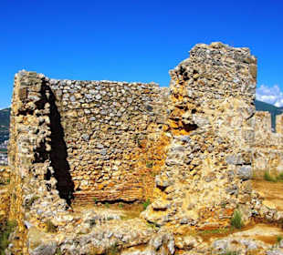 Burg von Alanya (Ic Kale) An&/Abfahrt
