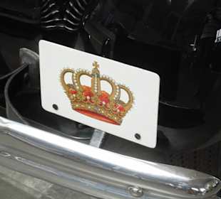 Königlicher Wagen in der Ausstellung