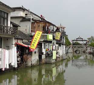 Wohnviertel im Wasserdorf