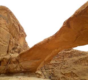 Wüstenlandschaft Wadi Rum
