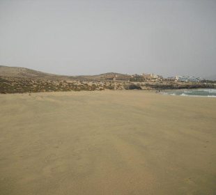 (Kite-)Surfer-Strand "nebenan" in der Bucht