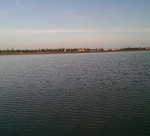 Ausserhalb des Hotels Vincci Helios Beach