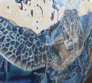 Promenade Las Canteras - Bauzaun geht auch schön