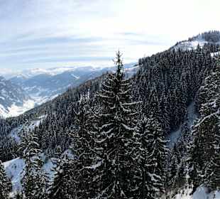 Blick von der Piste