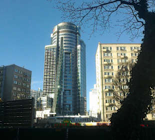 Wieżowce w Warszawie.