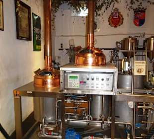 Die Mini-Brauerei des Museums