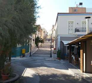 Altstadt Sitia vom Hafen aus
