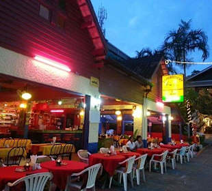 Schlusslicht am Abend