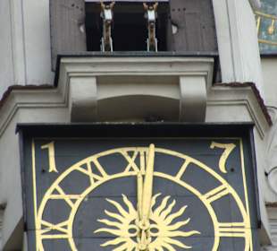 Słynne poznańskie koziołki.