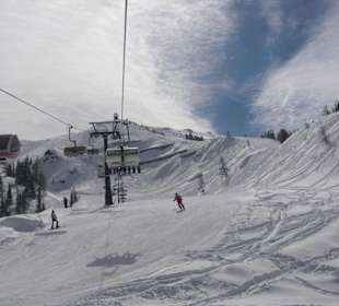 Blick vom Sessellift