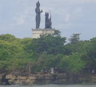 Blick auf Geger Tempel--zweite Halbinsel